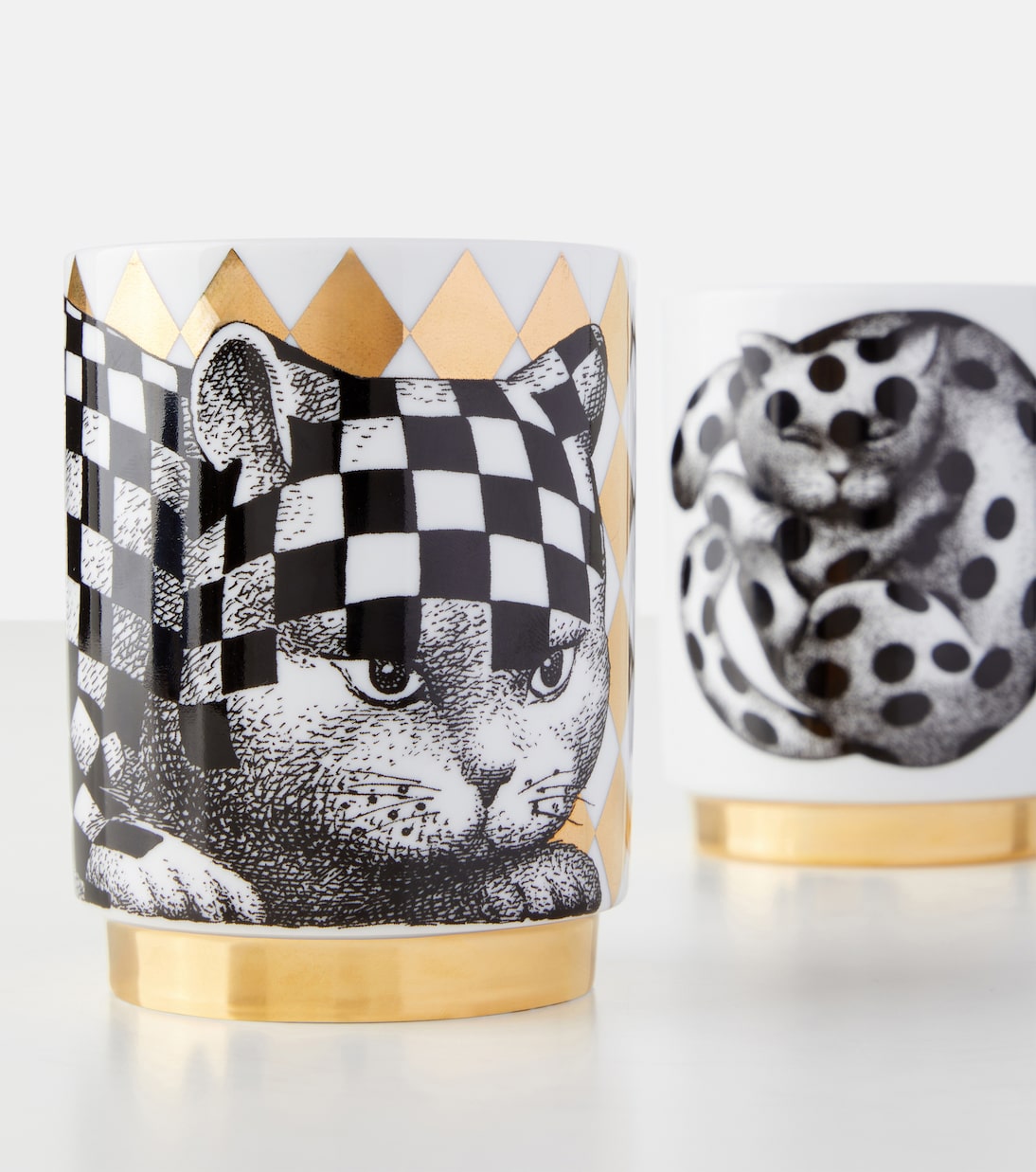 High Fidelity porcelain scented candle | Fornasetti