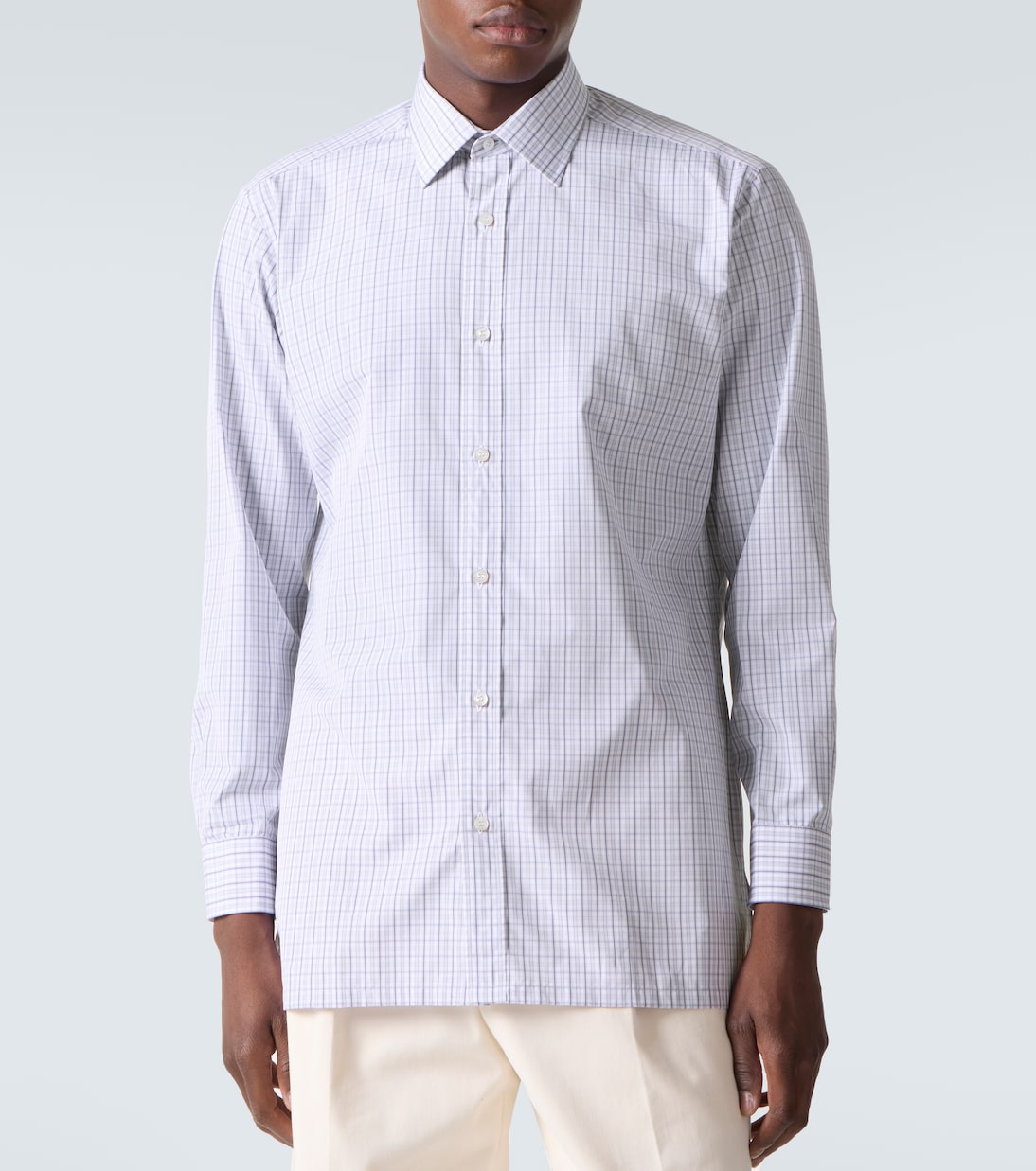 Hemd aus Baumwollpopeline | Charvet