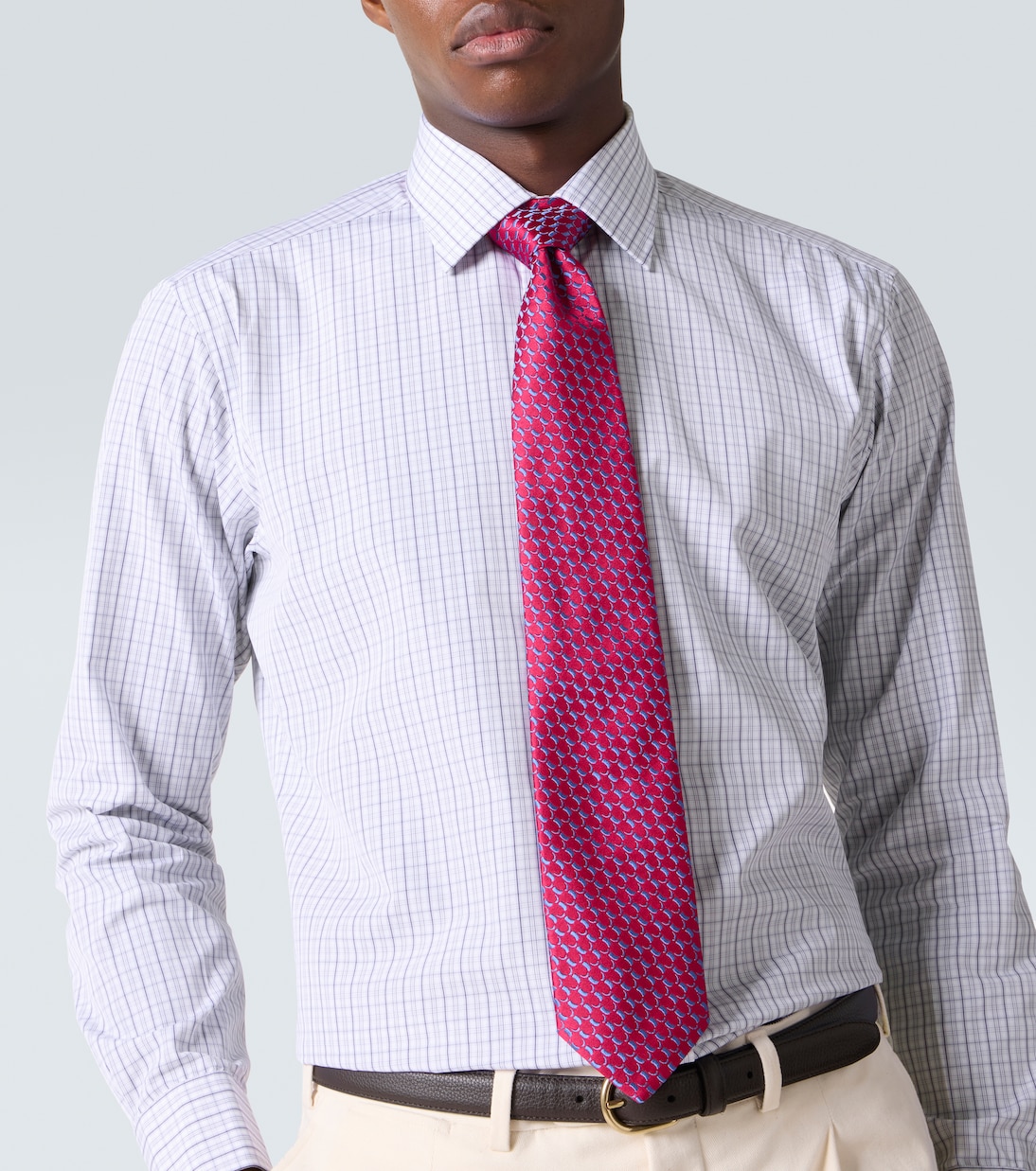 Hemd aus Baumwollpopeline | Charvet