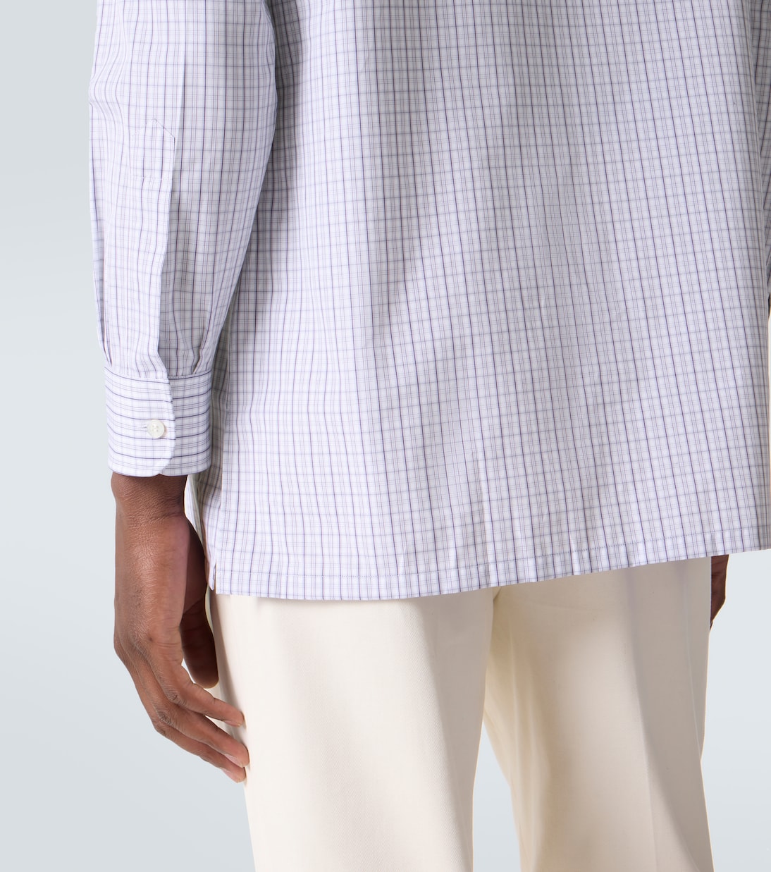 Hemd aus Baumwollpopeline | Charvet