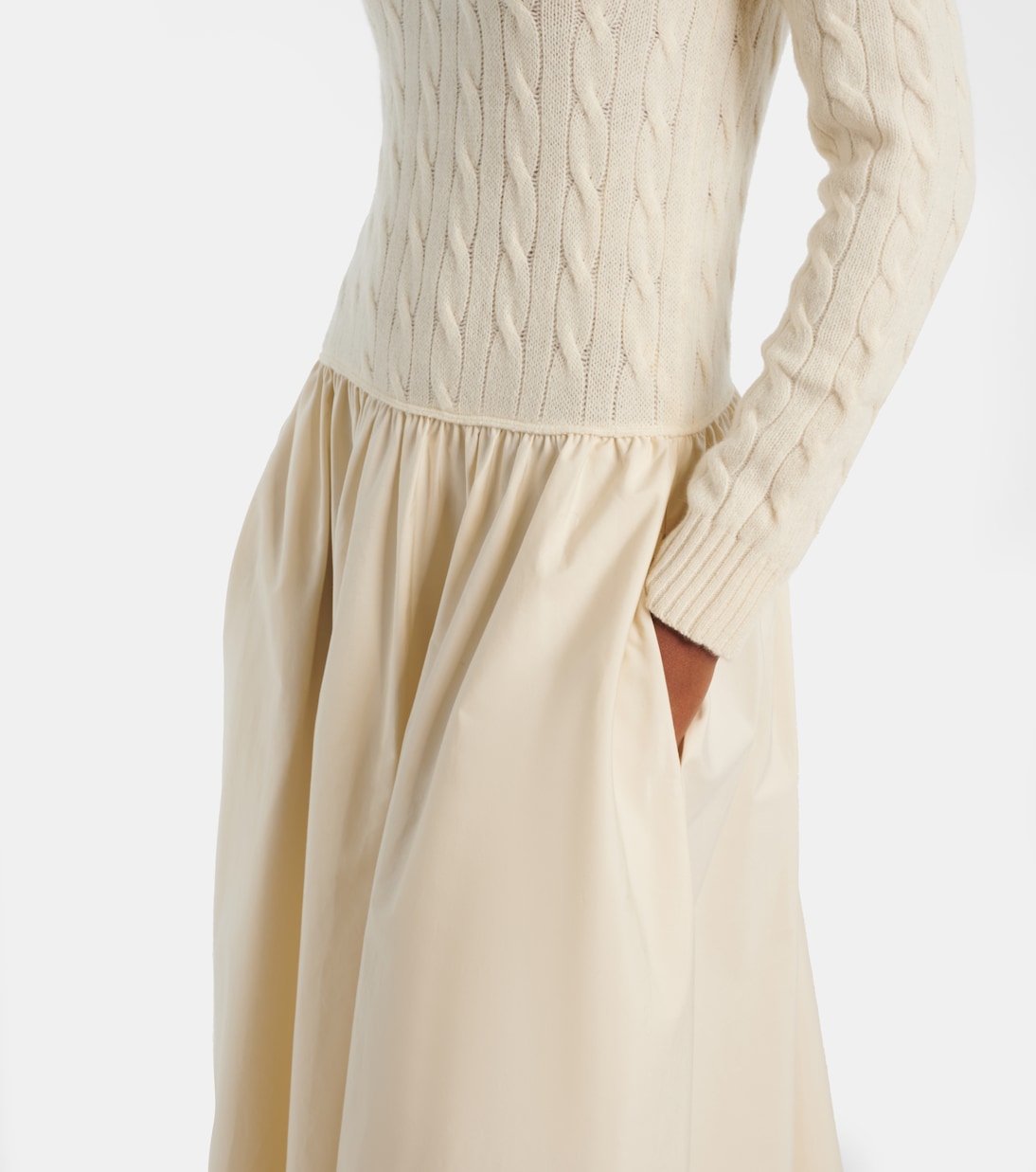 Maxikleid aus einem Wollgemisch | Polo Ralph Lauren