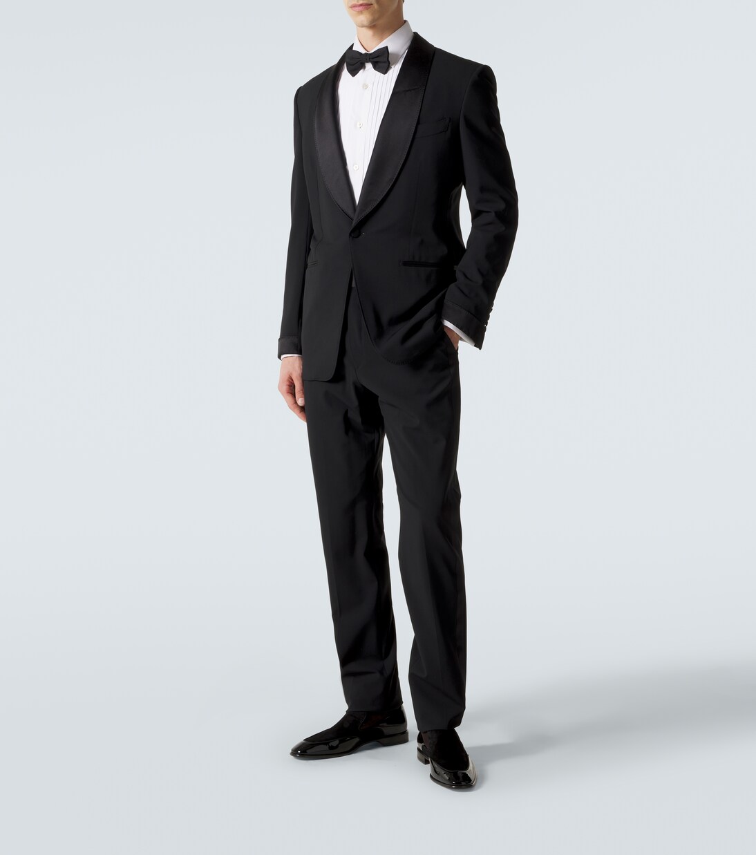 Yaki漆皮与绒面革乐福鞋 | Christian Louboutin