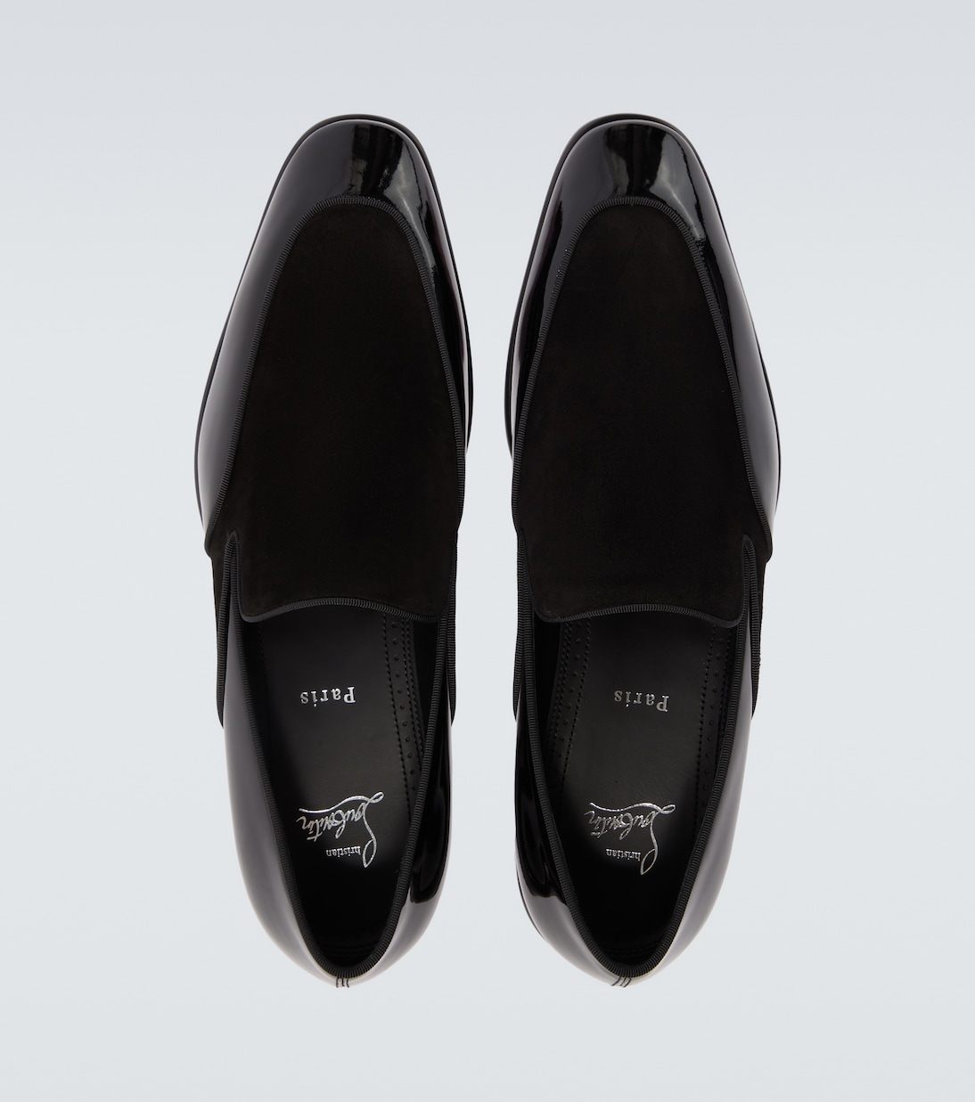 Yaki漆皮与绒面革乐福鞋 | Christian Louboutin