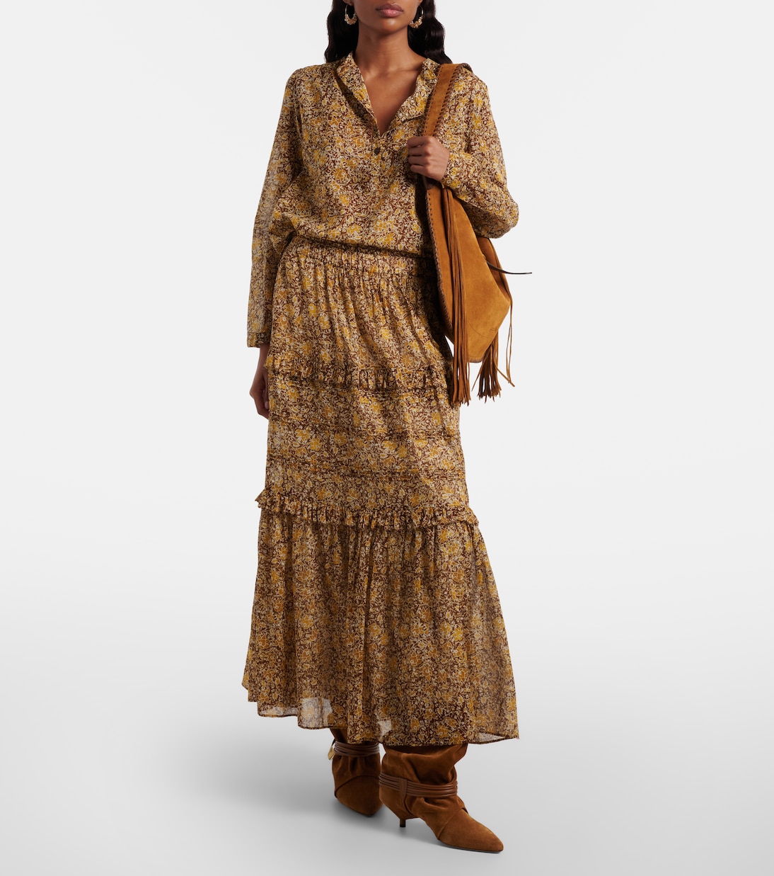 Maxirock Volumia aus Baumwolle | Marant Etoile