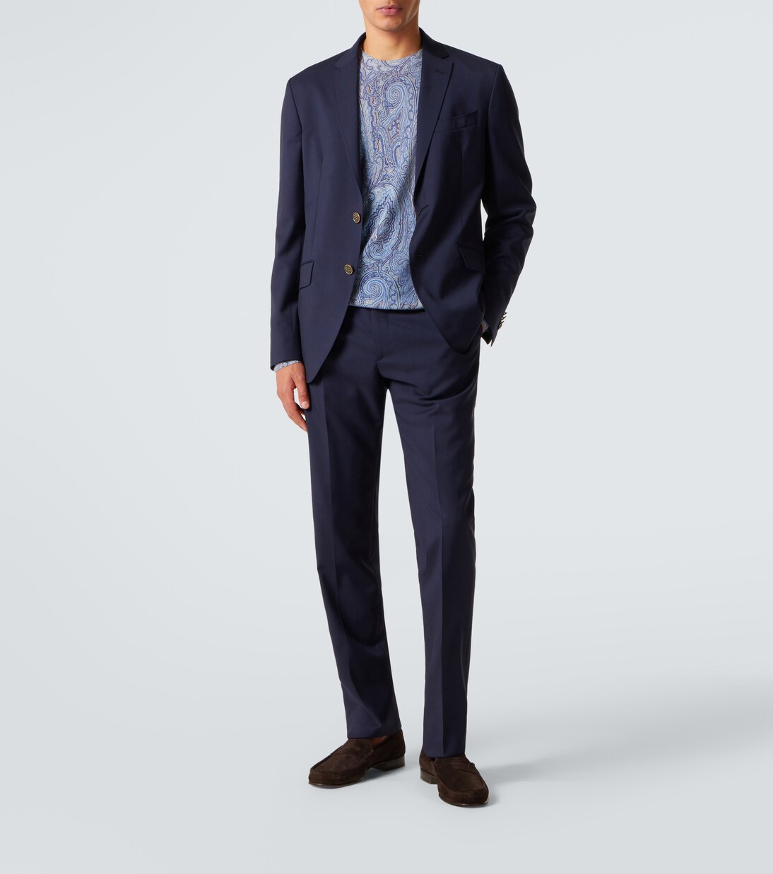 Wool slim pants | Etro