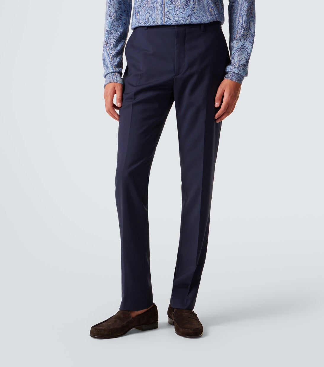 Wool slim pants | Etro