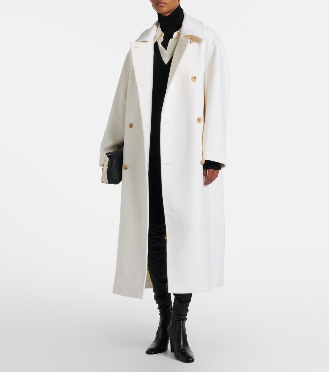 Mantel aus einem Wollgemisch | Toteme