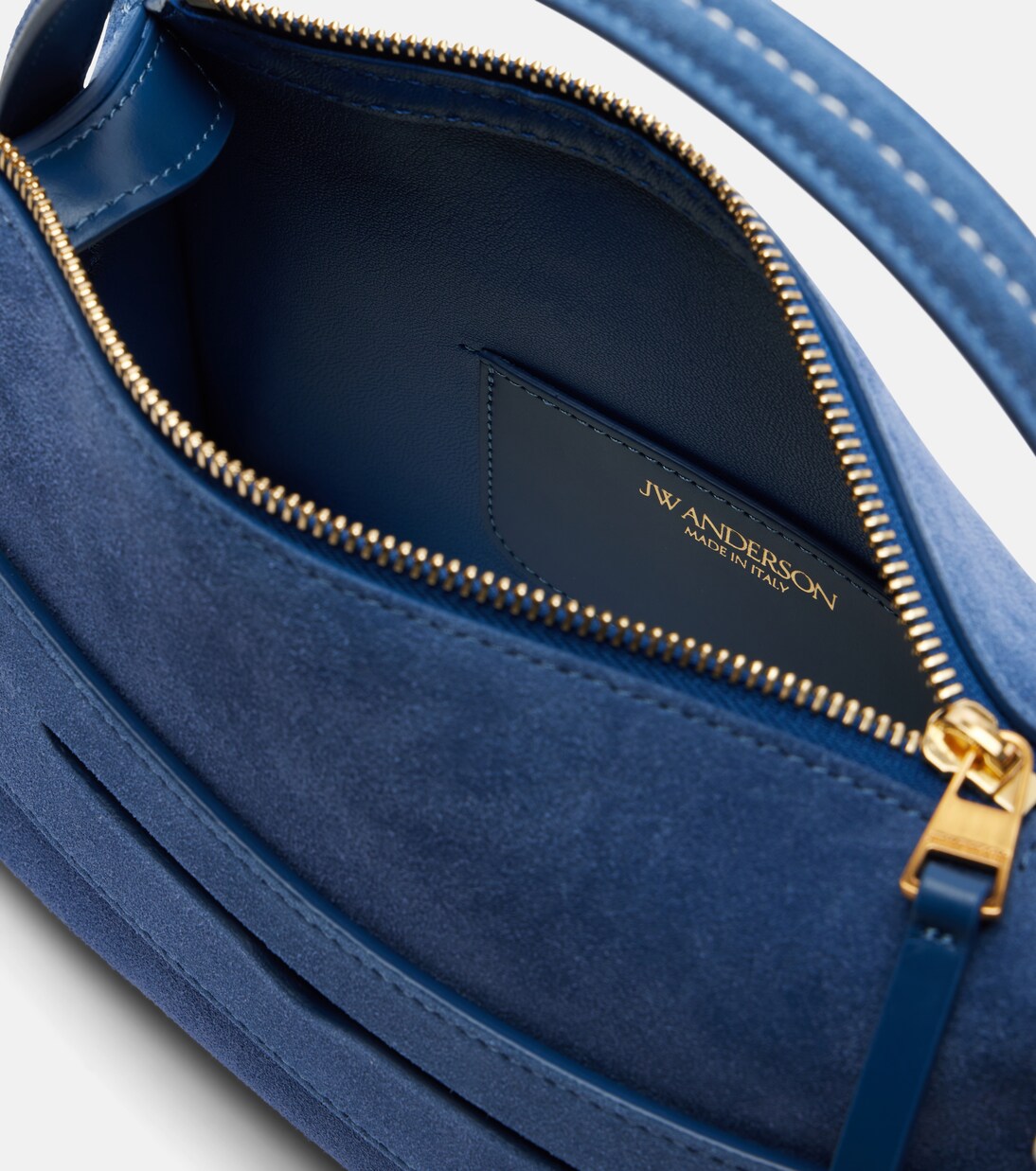 Loafer Small suede shoulder bag | JW Anderson