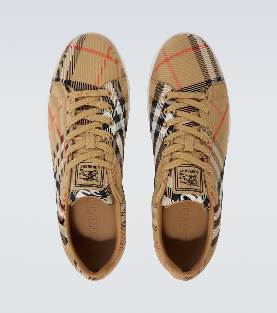 Set Burberry Check sneakers | Burberry