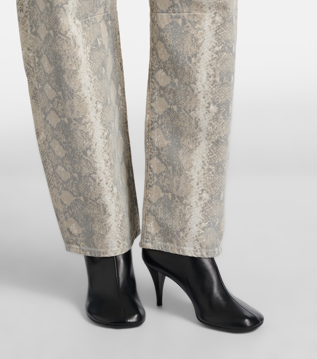 Miro snake-print barrel-leg jeans | Citizens of Humanity