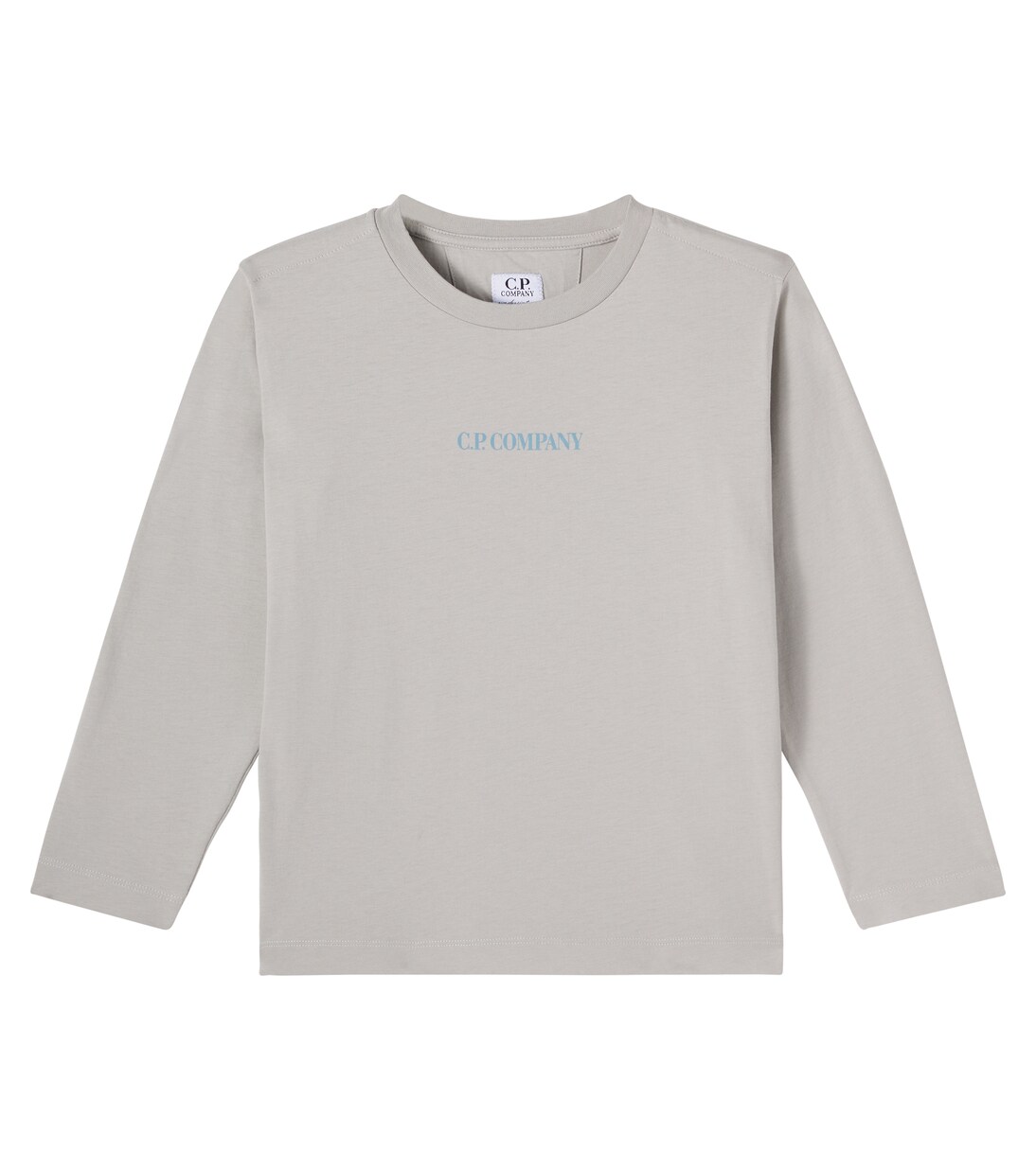 Logo cotton jersey sweatshirt | C.P. Company Kids