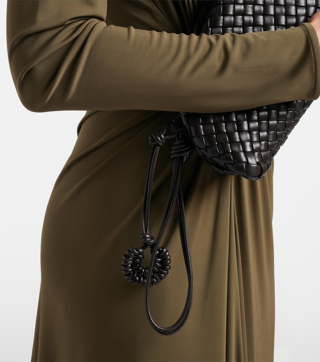 Clutch Onda Small de piel Intreccio | Bottega Veneta