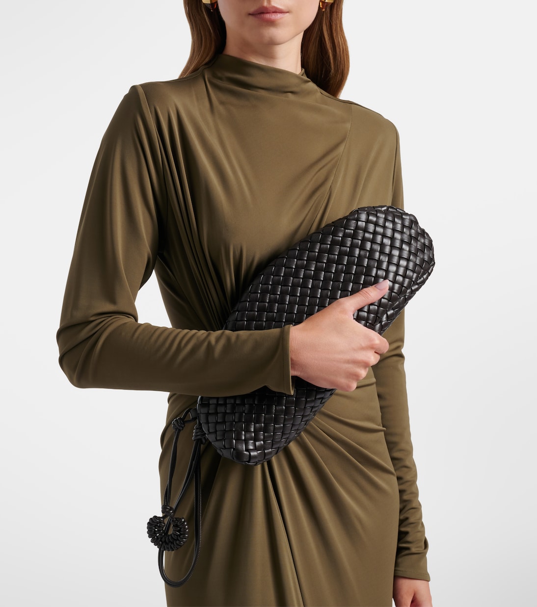 Clutch Onda Small de piel Intreccio | Bottega Veneta