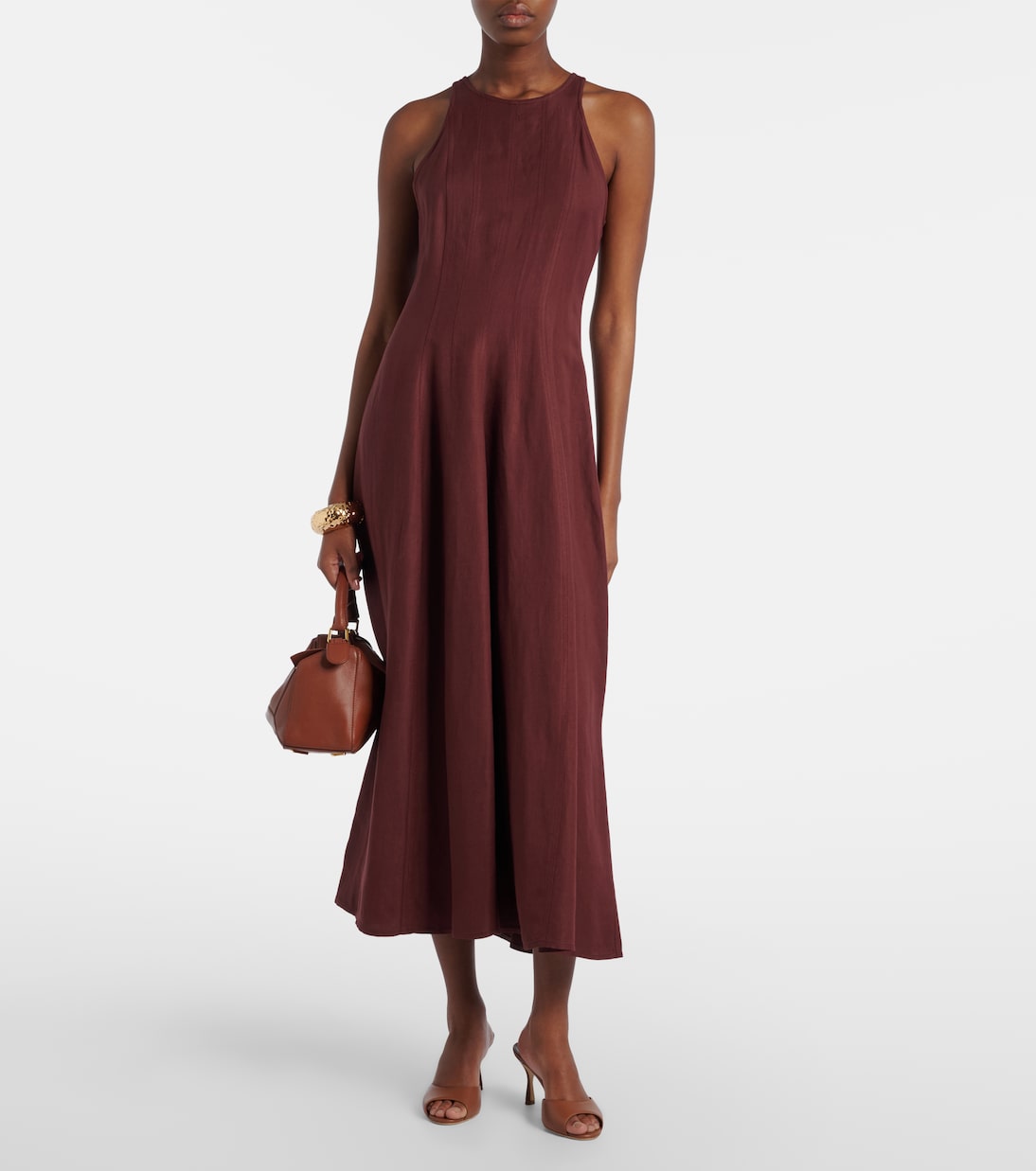 Pantoletten Jada aus Leder | Manolo Blahnik