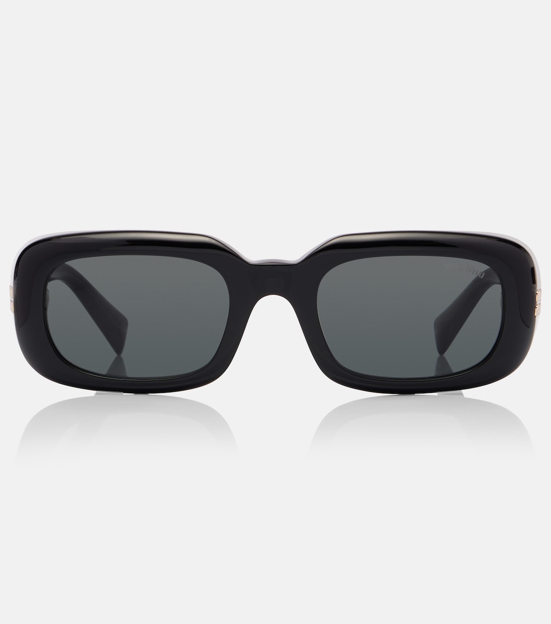 Logo rectangular sunglasses | Miu Miu