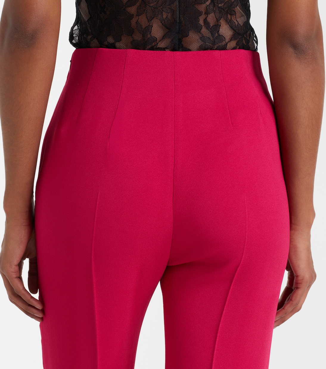 Crêpe straight pants | Valentino