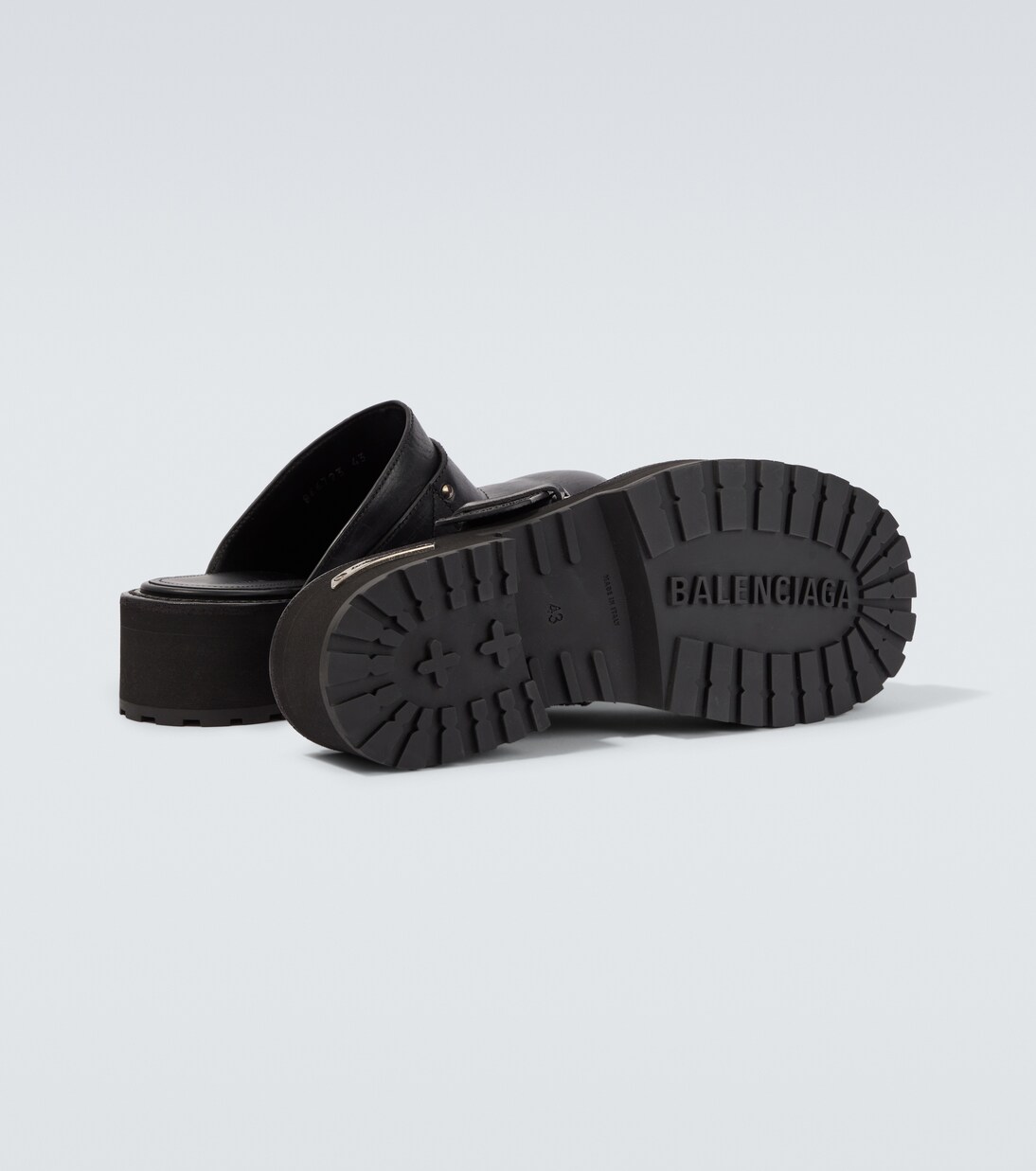 Venom leather mules | Balenciaga