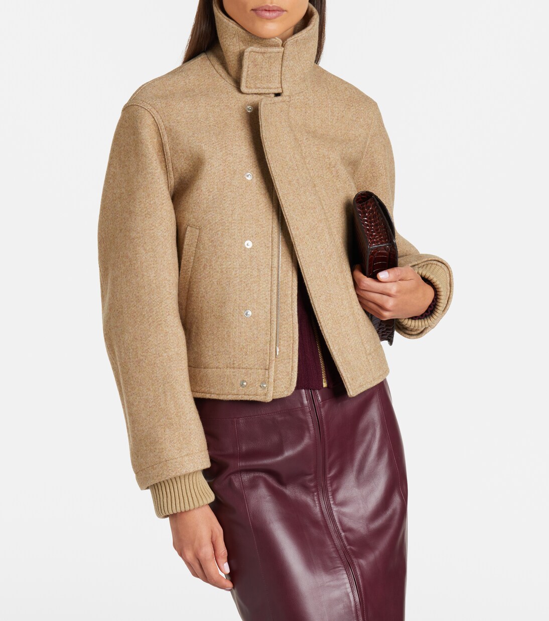 Wool-blend jacket  | Victoria Beckham
