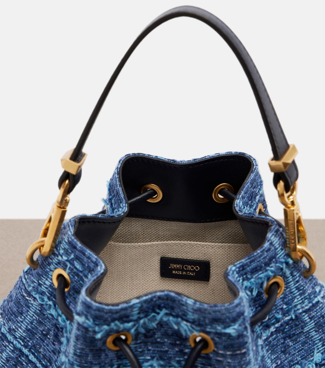 Cinch Small bucket bag | Jimmy Choo