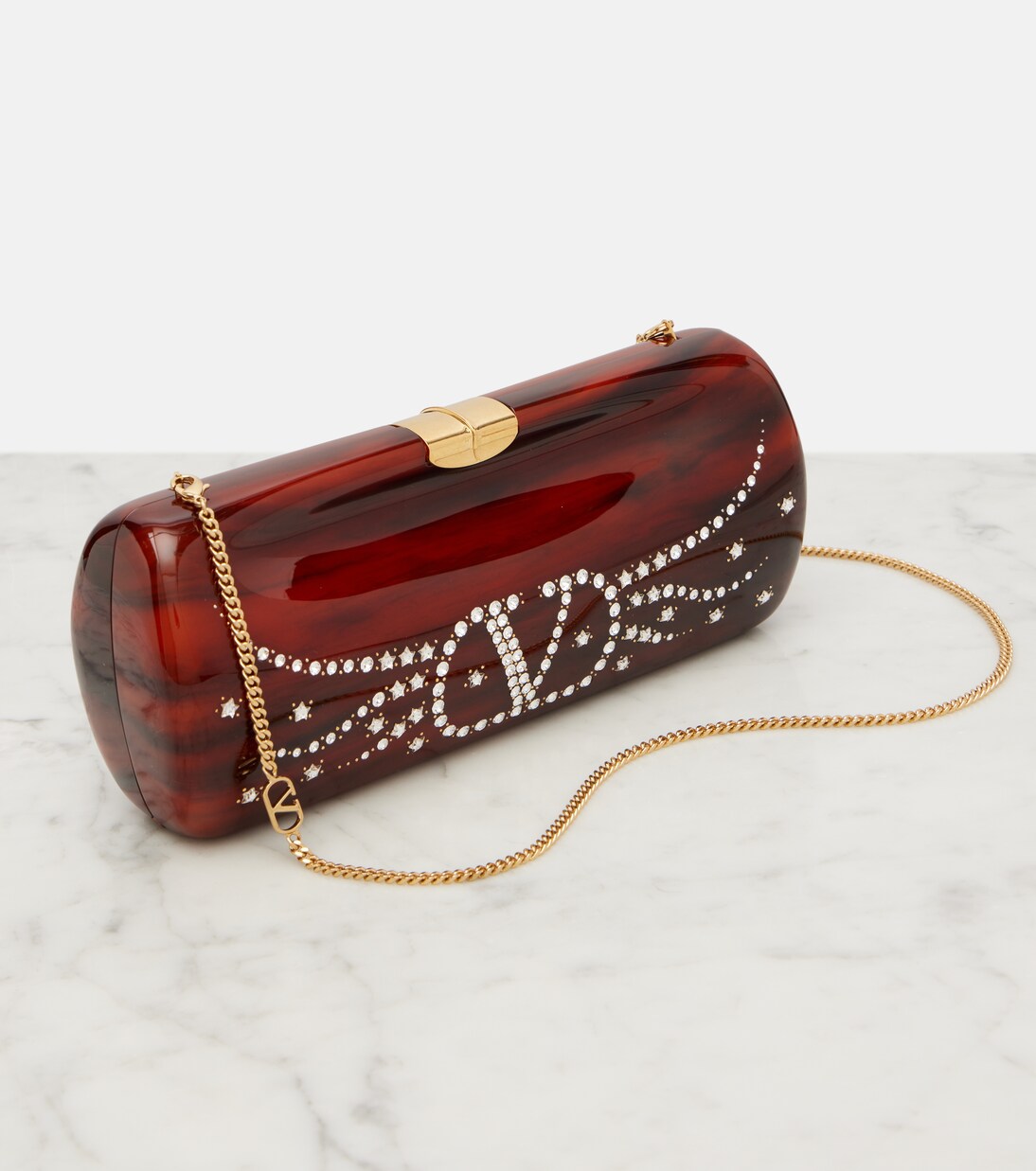 Pince Small resin clutch | Valentino Garavani