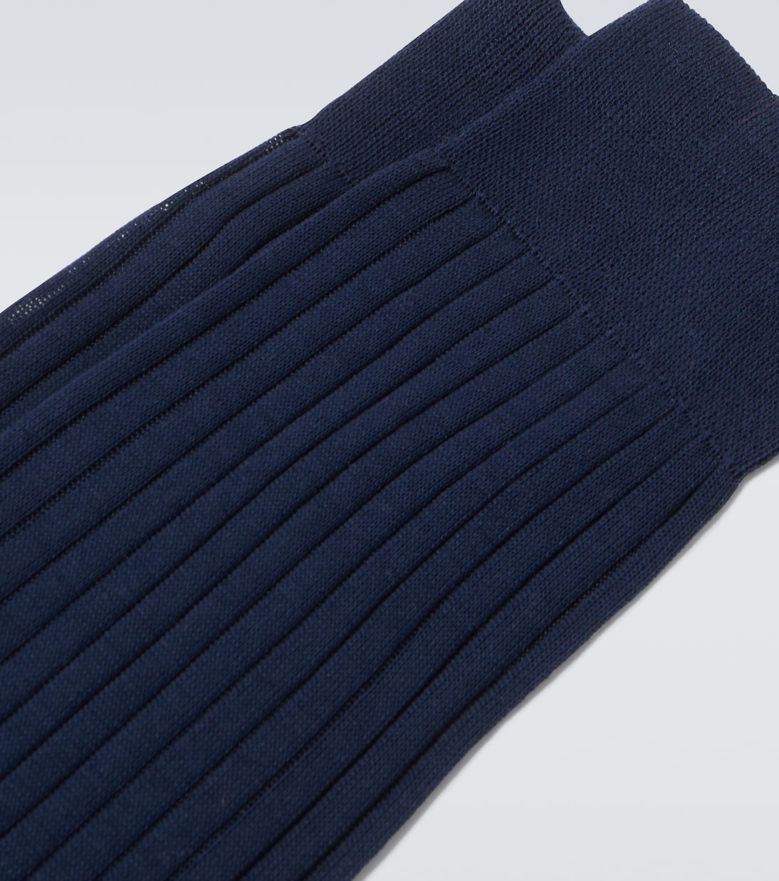 Ribbed-knit cotton socks | Brioni