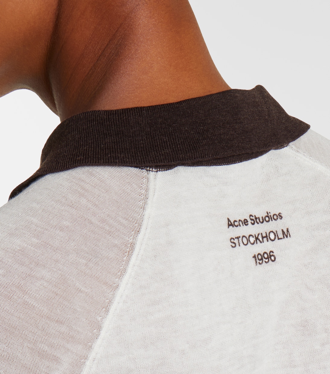 Polo semi-transparent | Acne Studios