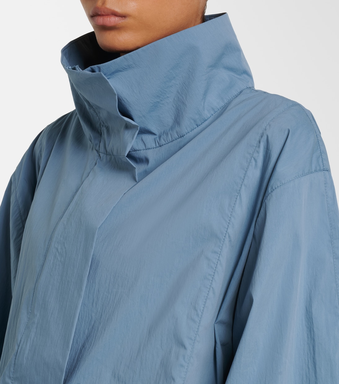 Shell cotton-blend jacket  | Norba