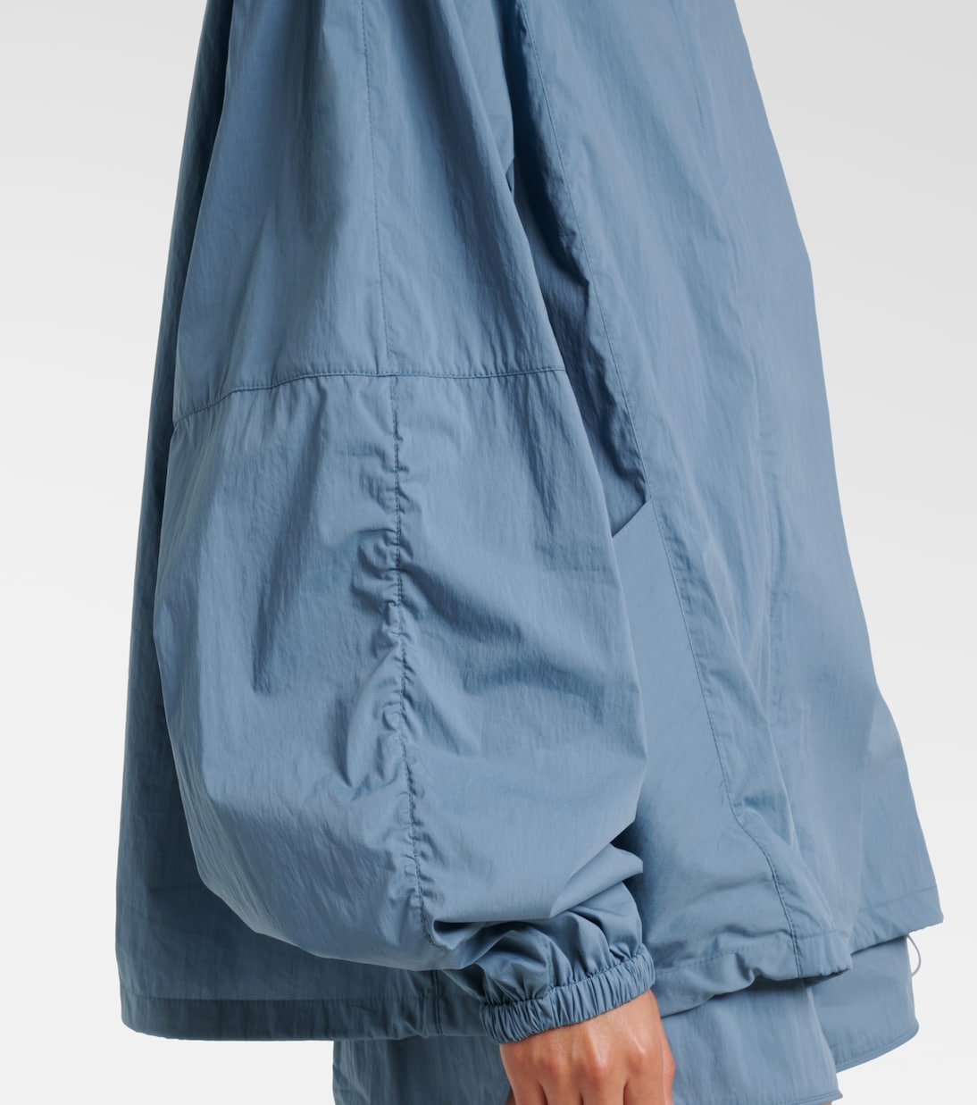 Shell cotton-blend jacket  | Norba