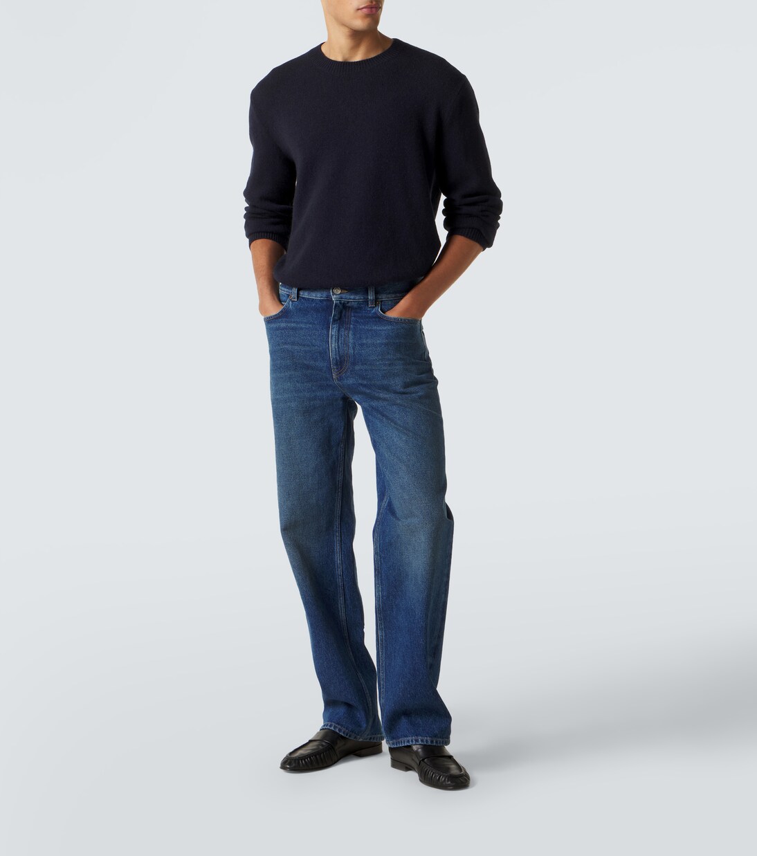 Cyrus cashmere and alpaca sweater | The Row