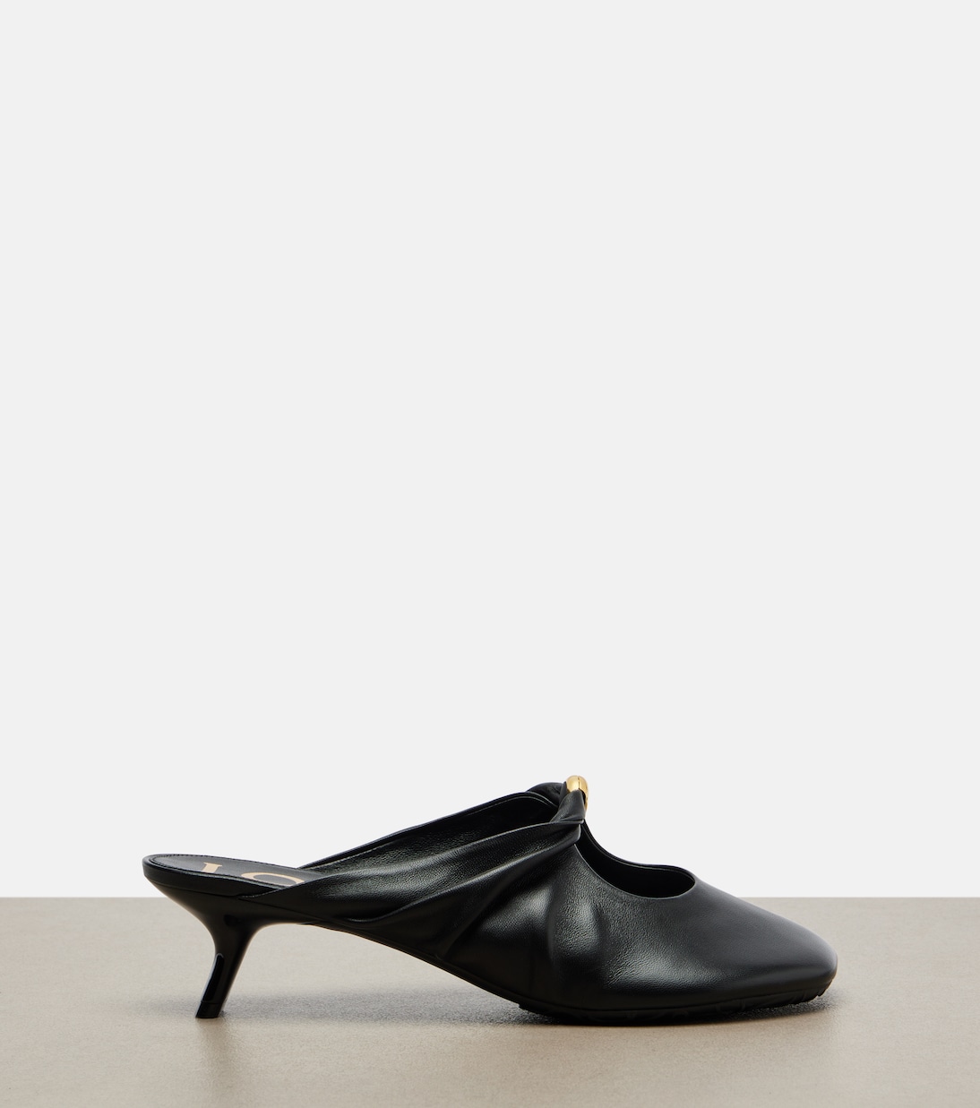 Pebble Soft leather mules | Loewe
