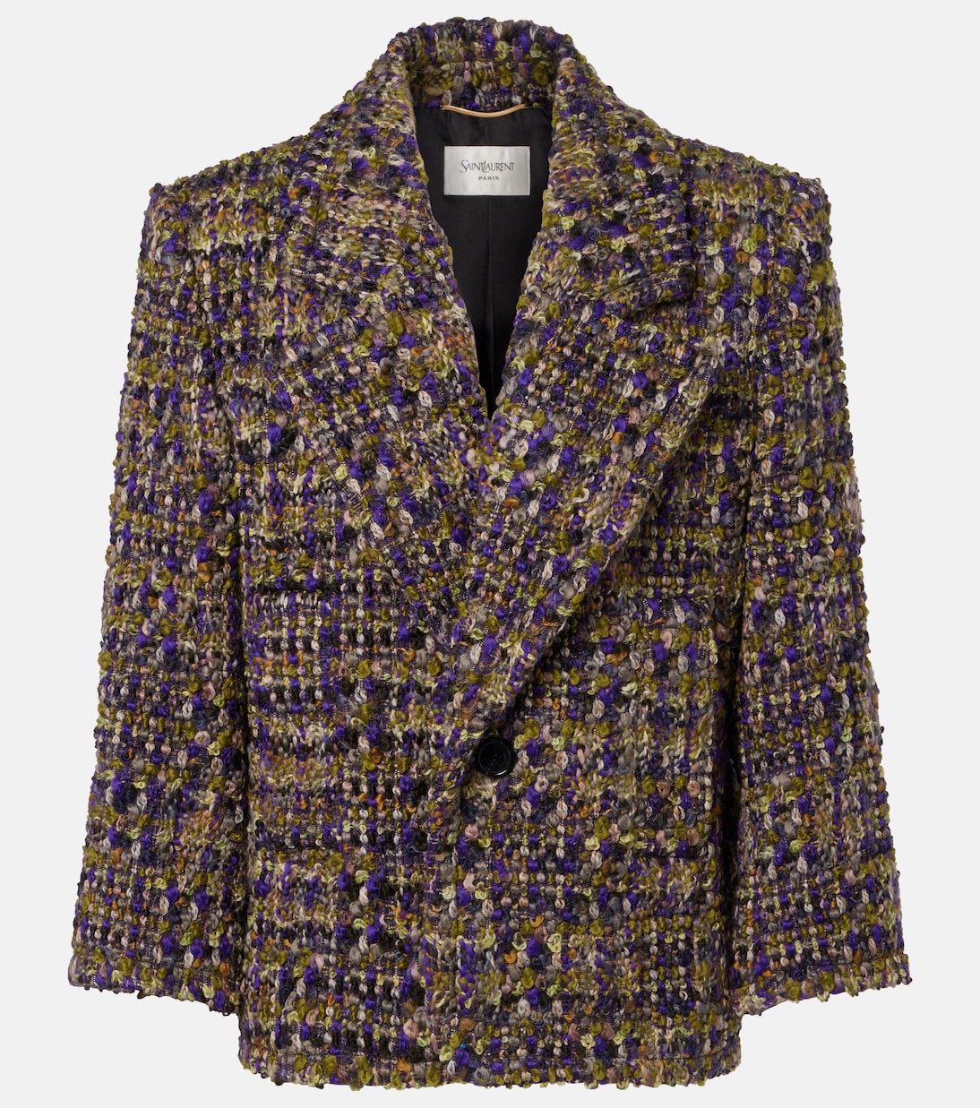 Wool-blend tweed blazer | Saint Laurent