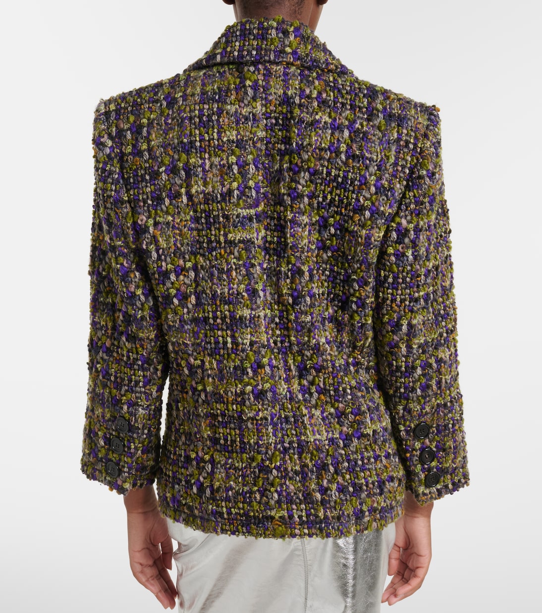 Wool-blend tweed blazer | Saint Laurent