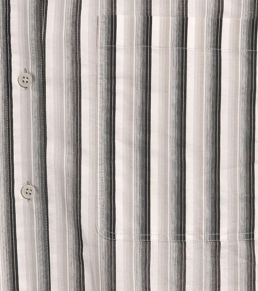 Robe chemise imprimée en coton | Acne Studios