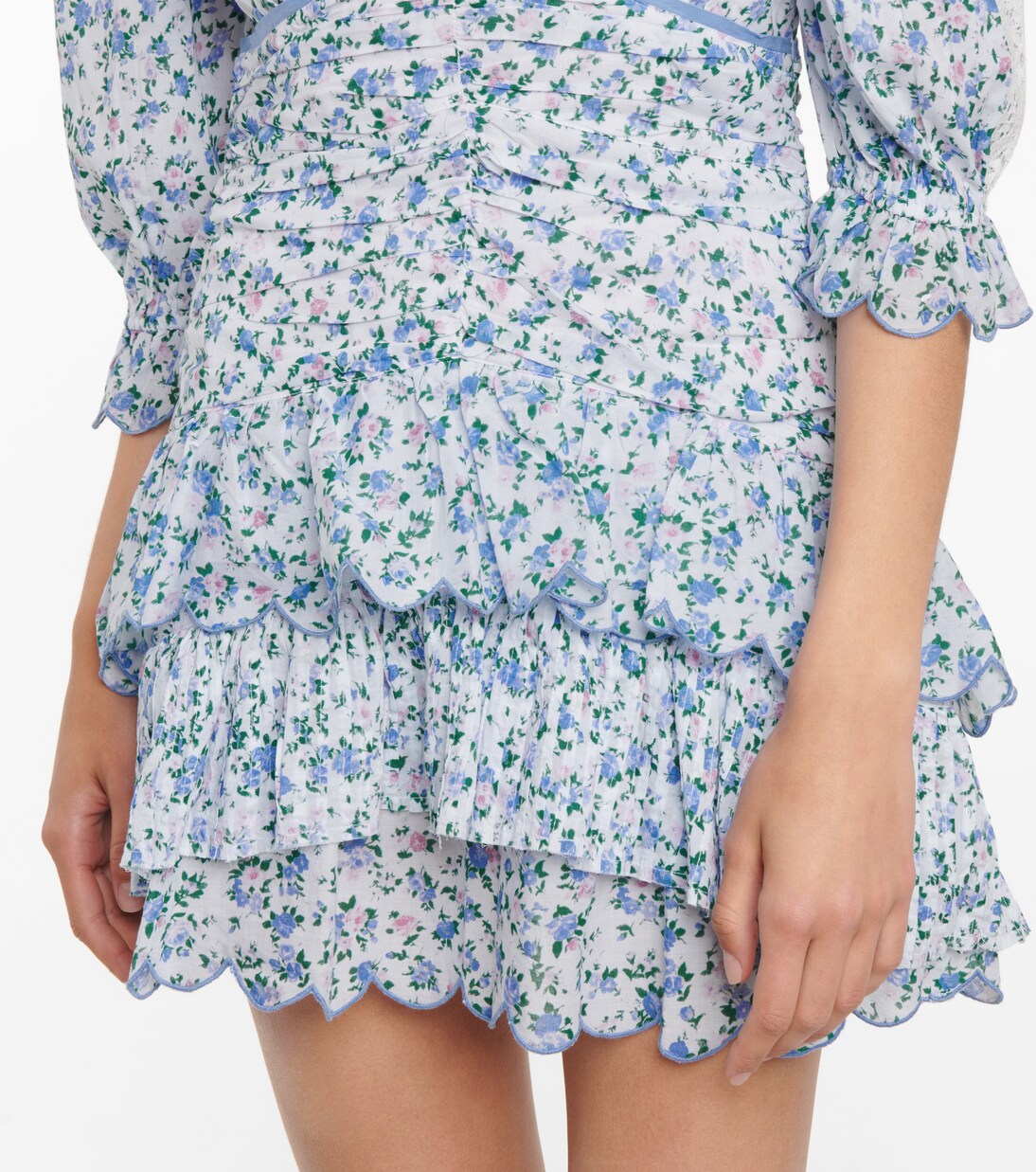 Robe Marquise en coton à fleurs | LoveShackFancy