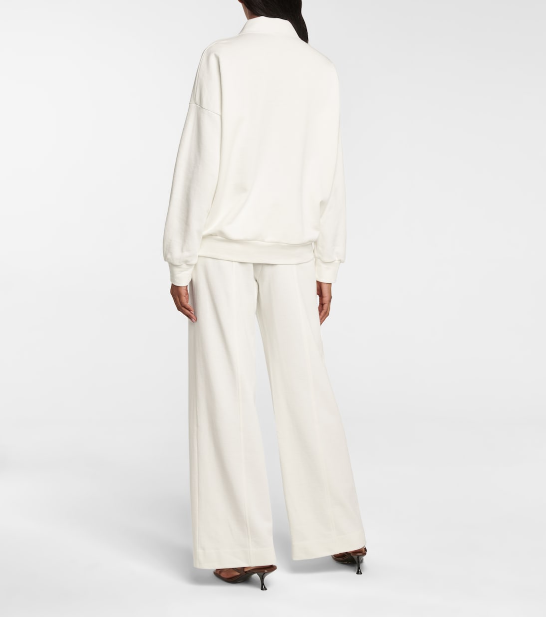 Corzas cotton polo sweater | The Row