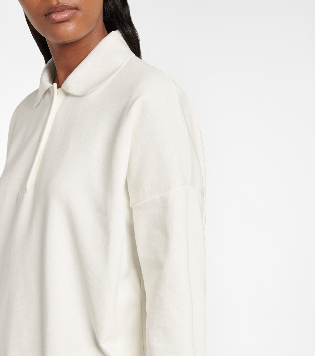 Corzas cotton polo sweater | The Row