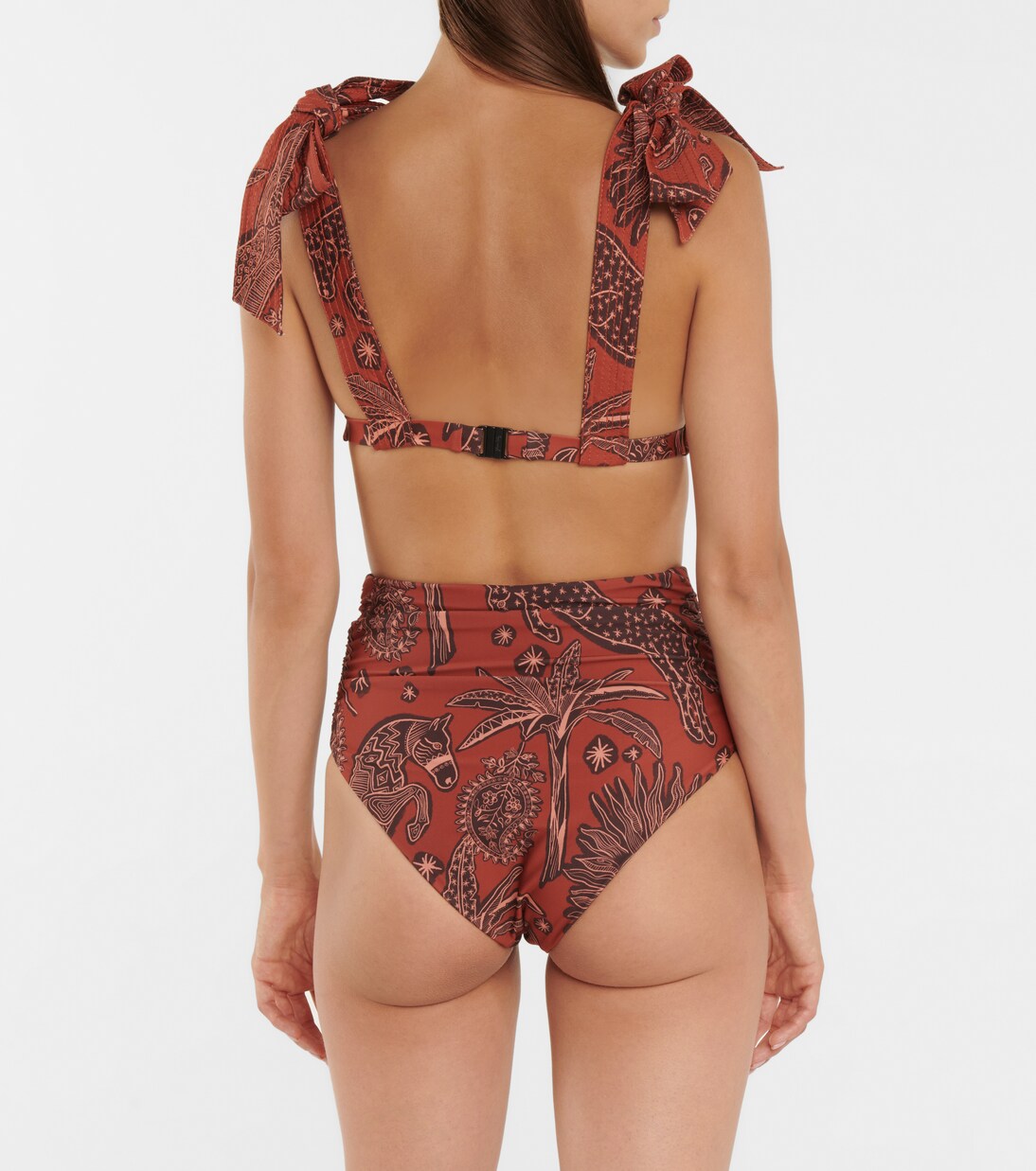 Haut de bikini imprimé Tarija | Johanna Ortiz