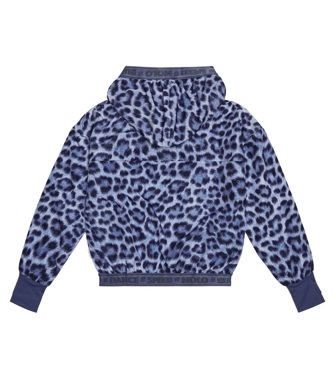 Sweat-shirt Ophelia à capuche et motif léopard | Molo