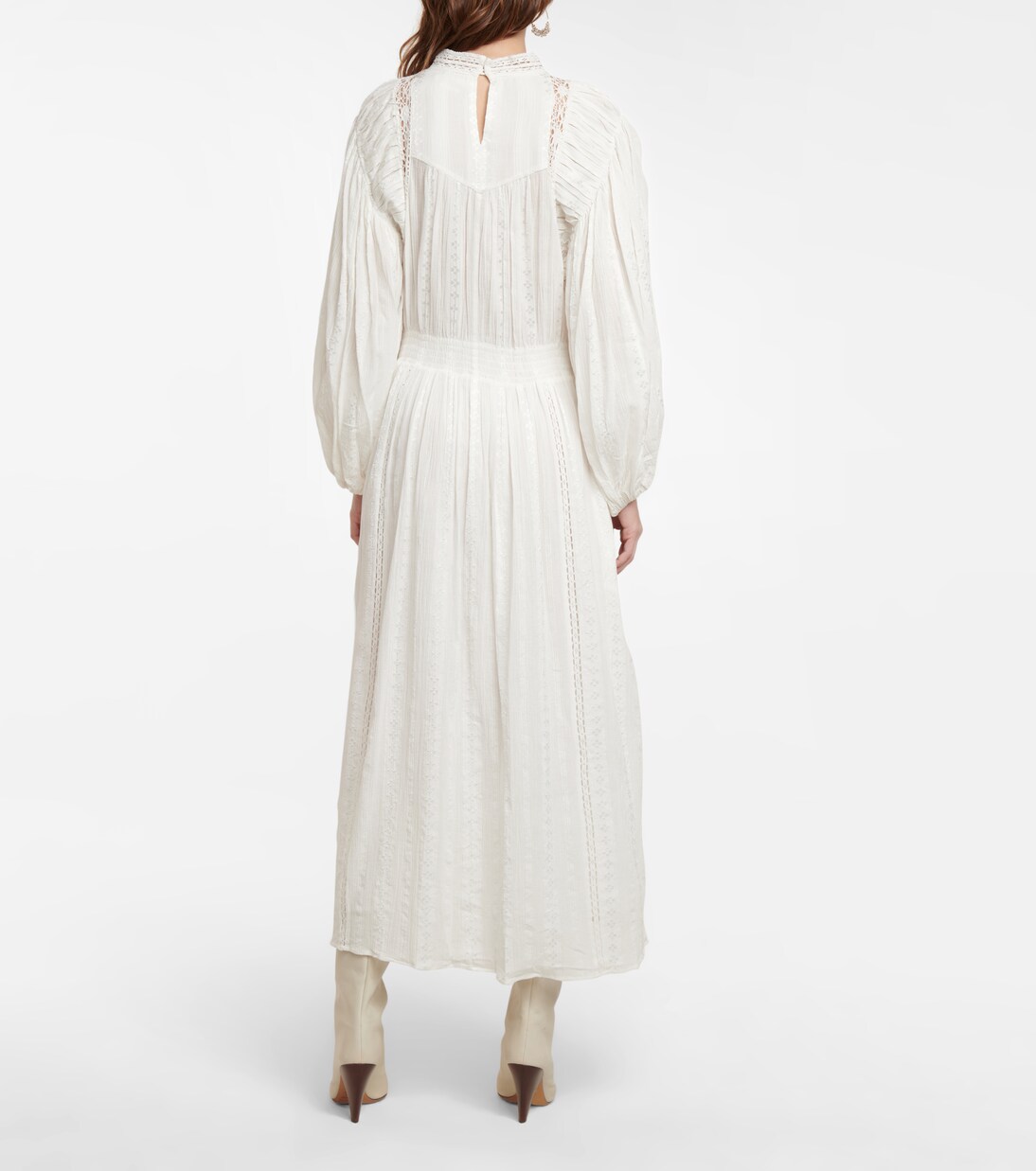 Jaena lace-paneled midi dress | Marant Etoile