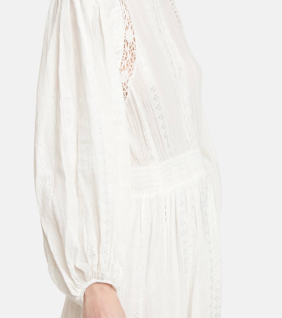 Jaena lace-paneled midi dress | Marant Etoile