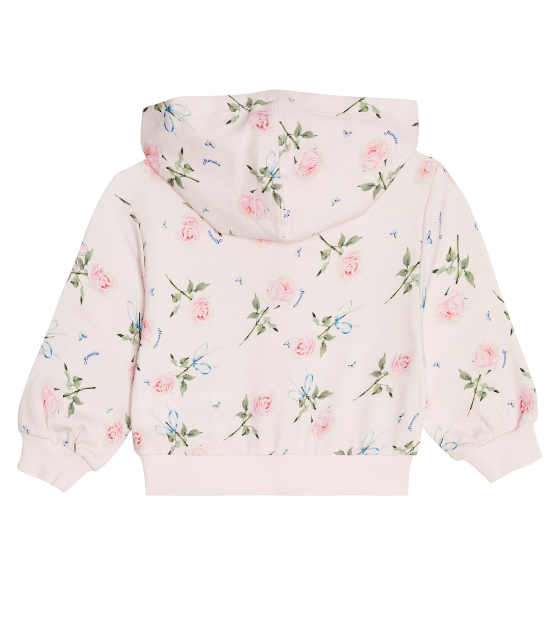 Baby printed cotton-blend hoodie | Monnalisa