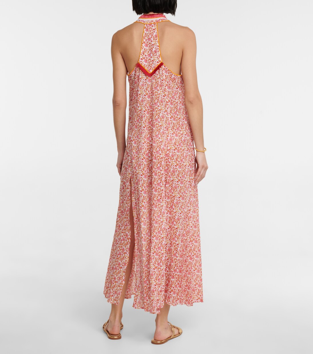 Robe longue à fleurs | Poupette St Barth