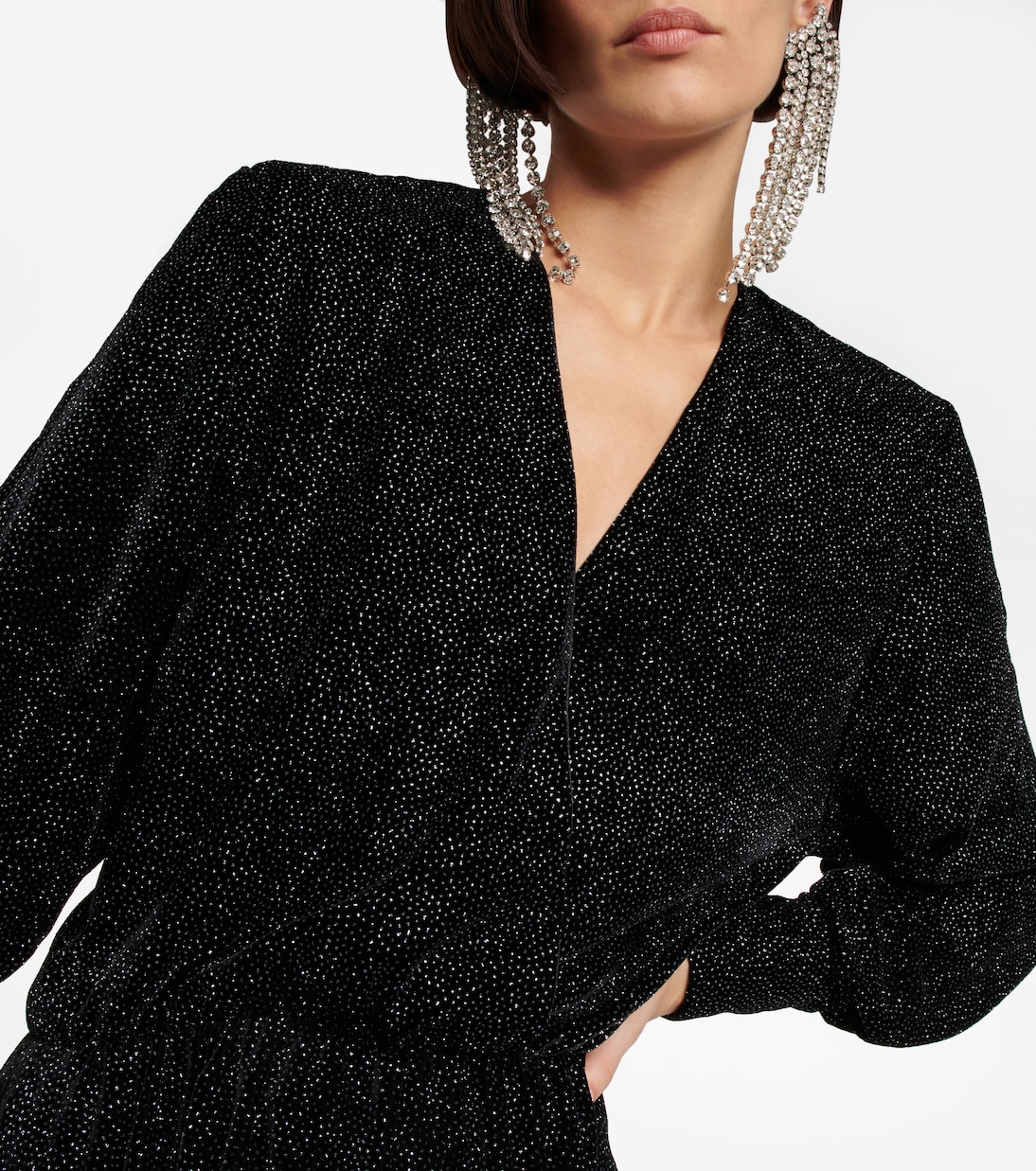 Robe Alexane en velours à paillettes | Marant Etoile