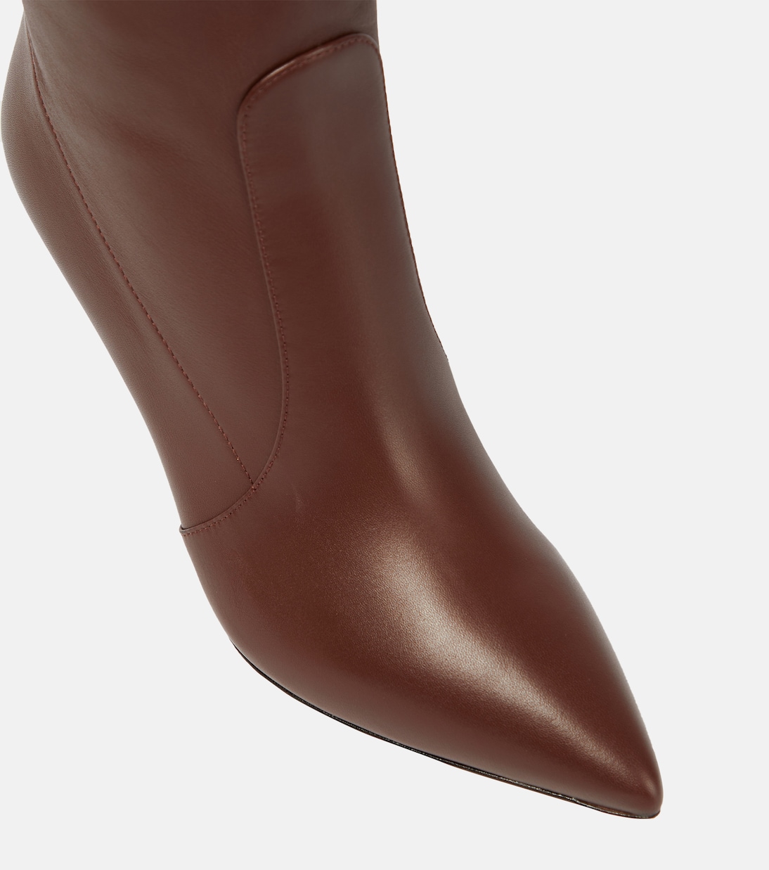 Hansen 85 knee-high leather boots | Gianvito Rossi