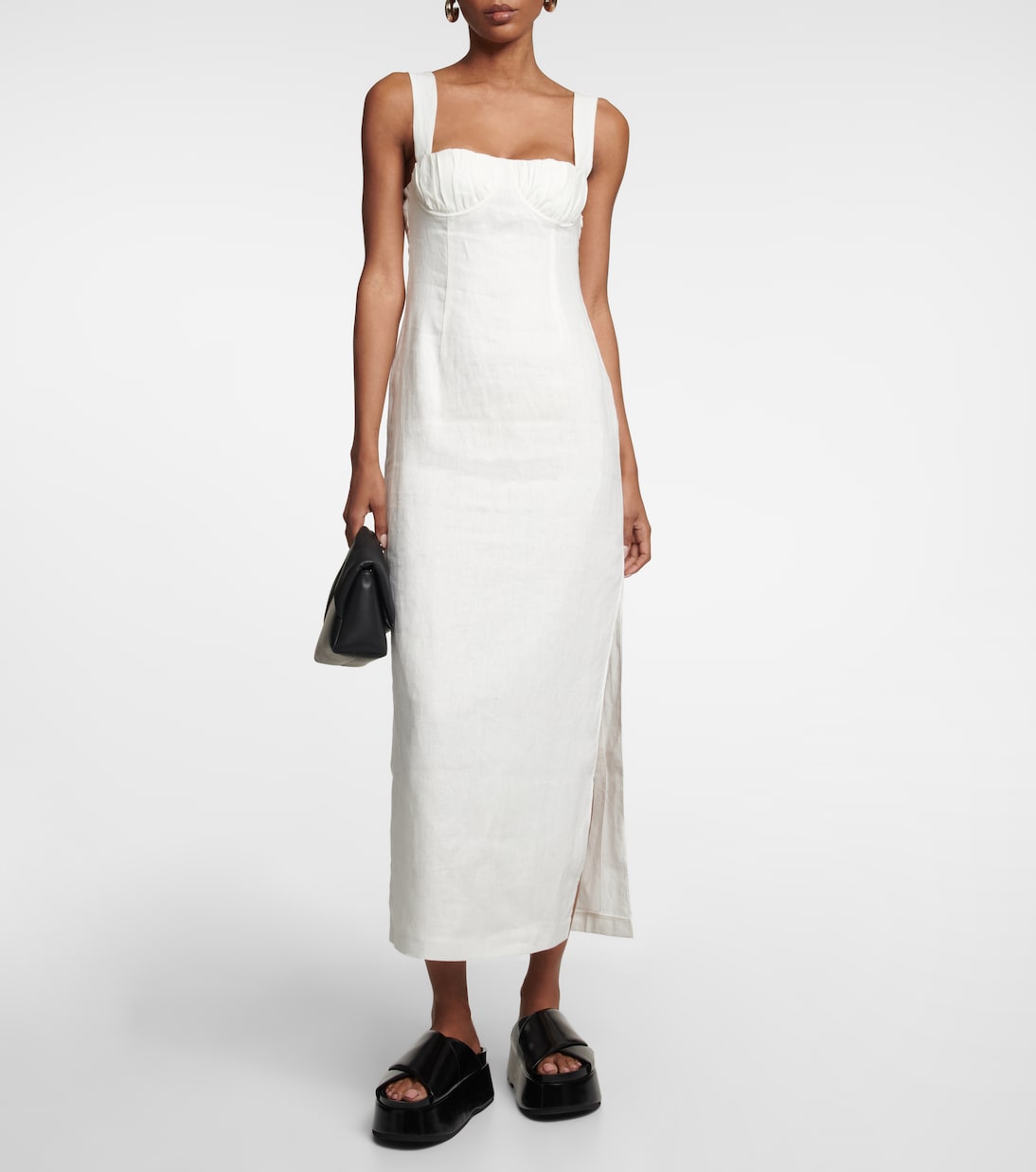 Robe longue Bettina en lin | SIR