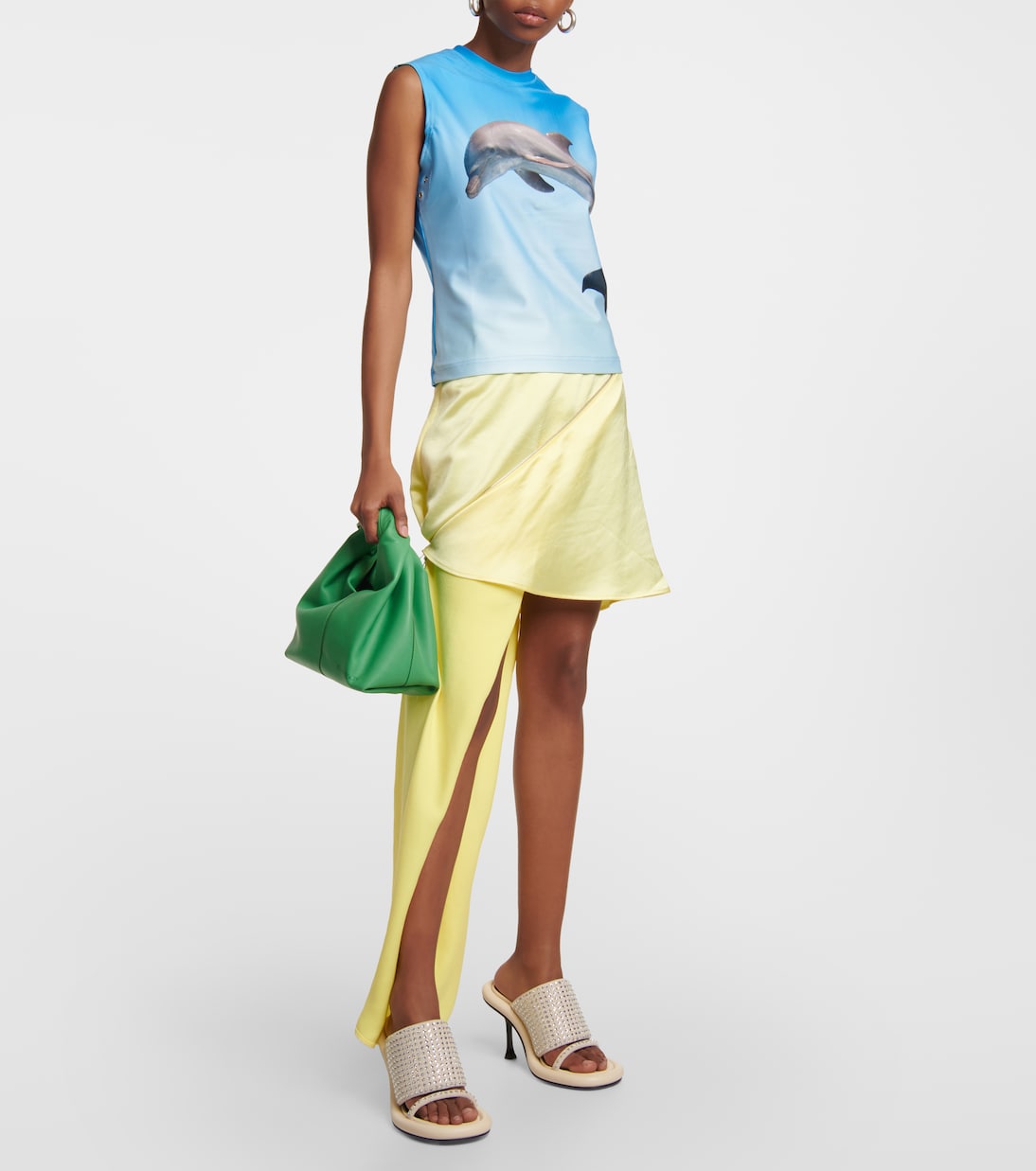 Verzierte Sandalen Bumper Tube aus Leder | JW Anderson