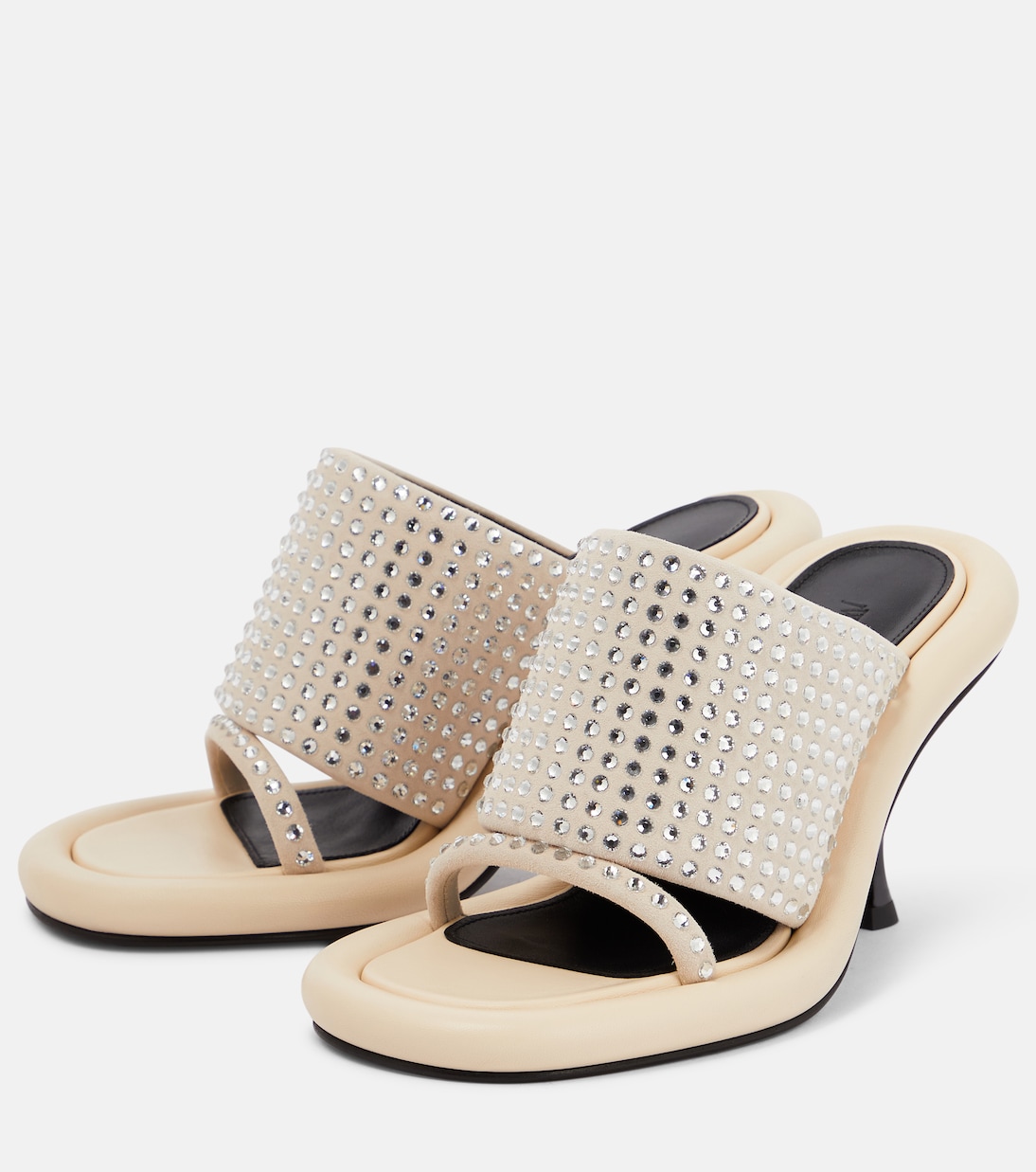 Verzierte Sandalen Bumper Tube aus Leder | JW Anderson