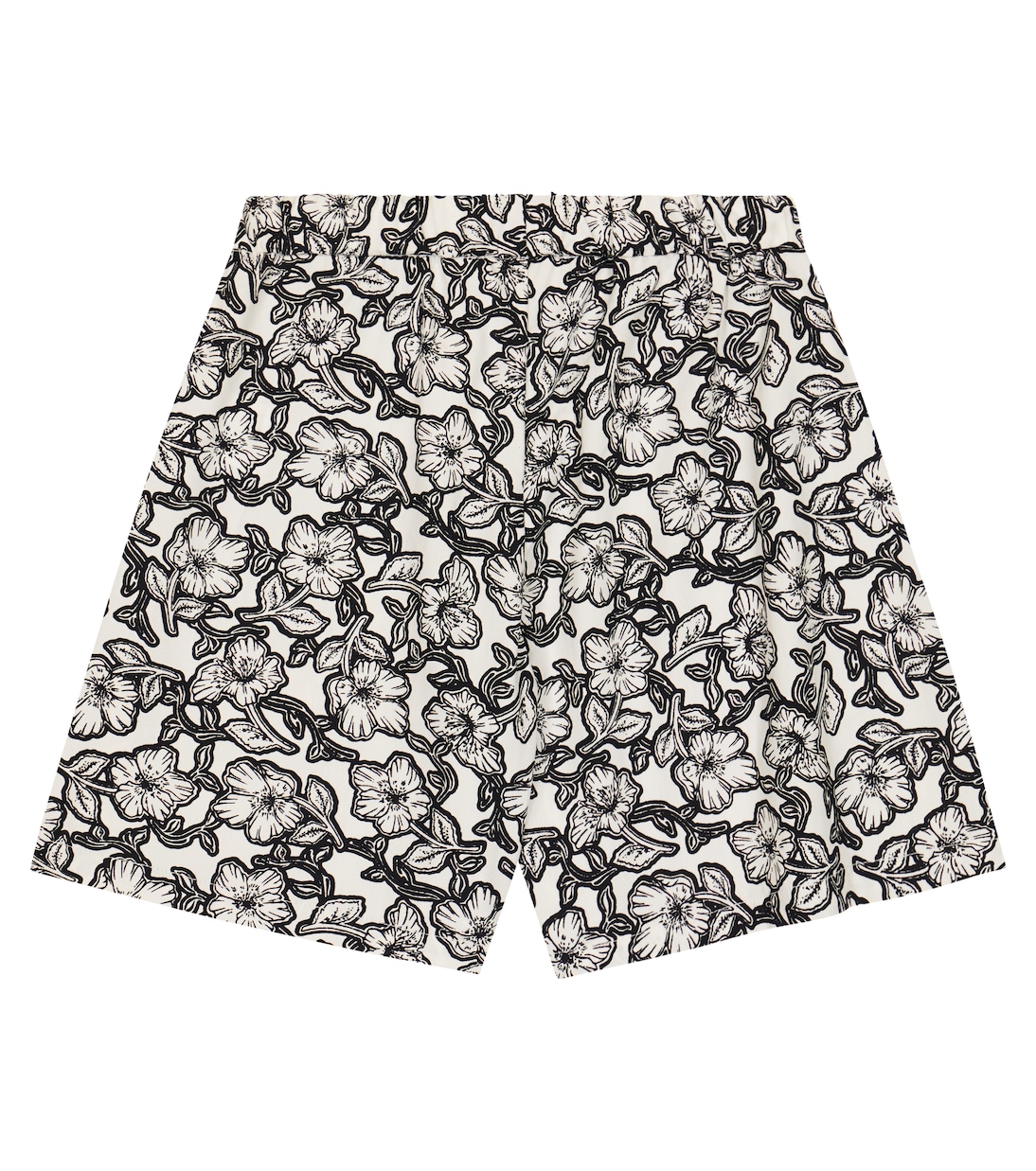 Courtney printed cotton shorts | Bonpoint