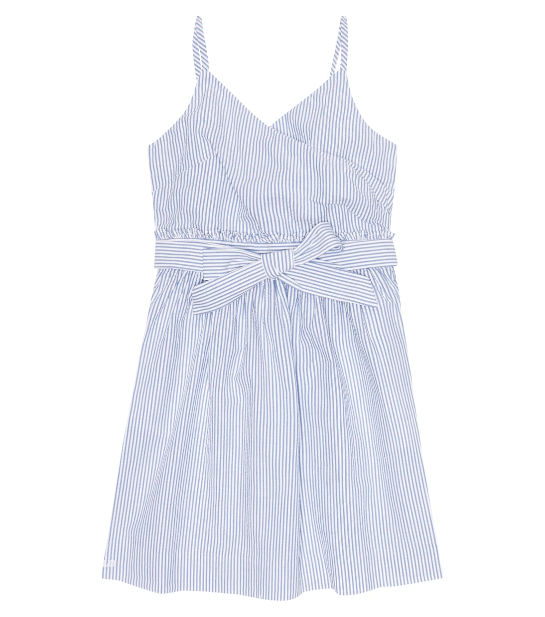 Striped cotton seersucker dress | Polo Ralph Lauren Kids