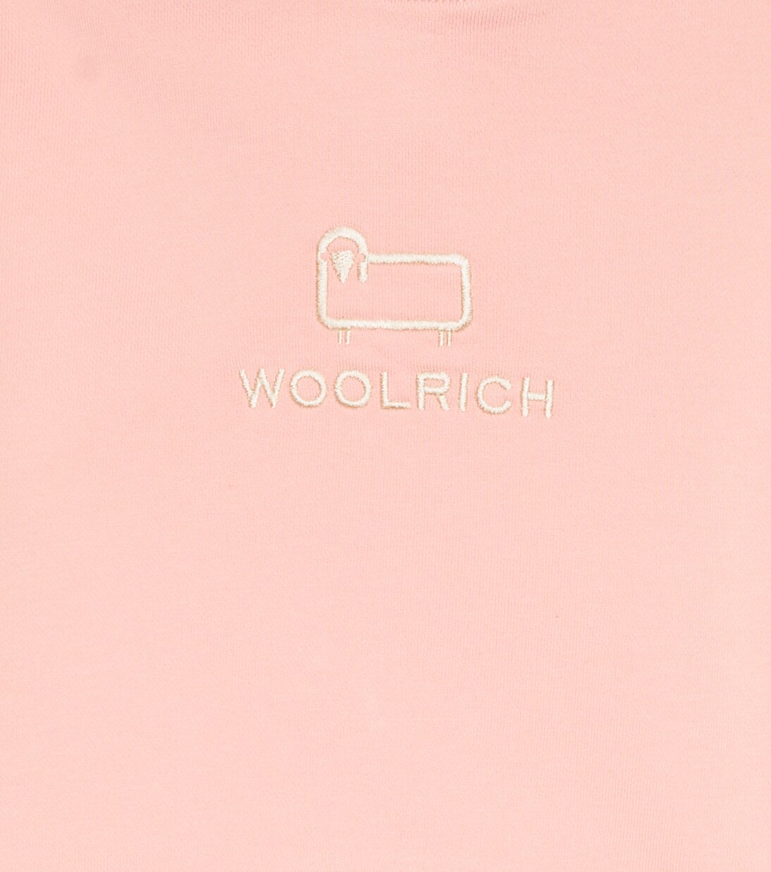 Sweat-shirt à capuche en coton à logo | Woolrich Kids